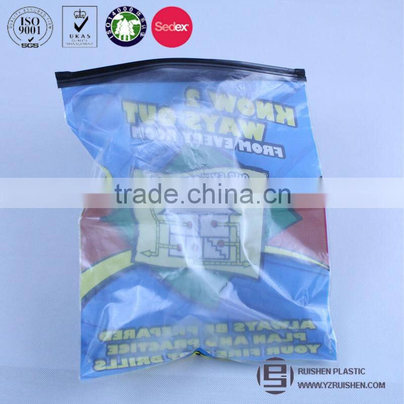 Hospital Use Medicine Packing Bag WIth Zipper Header