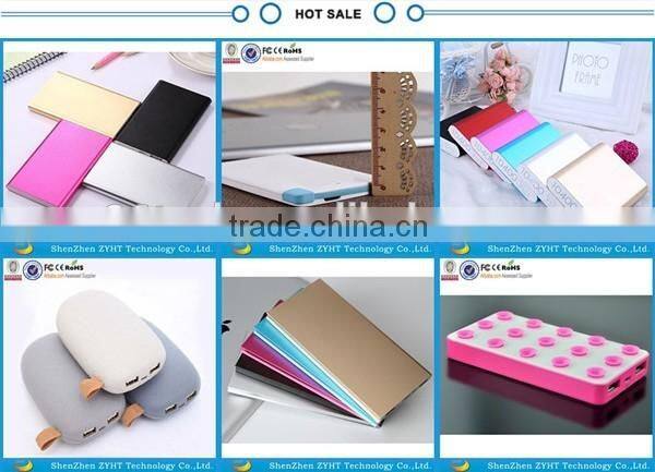 Alibaba hot selling power bank customized any logo printing colorful card style power banks