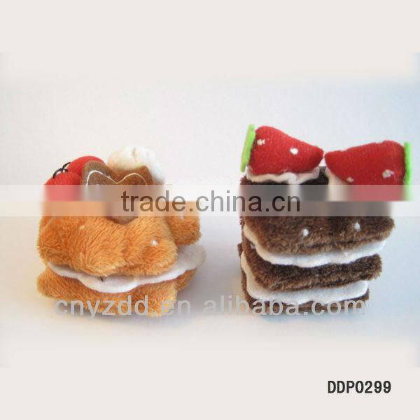 Plush Cake Toys /Stuffed Food Snack
