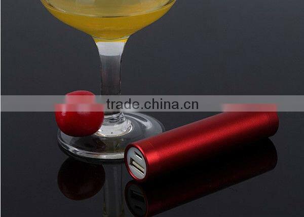 Portable cylinder battery charger 2200mah