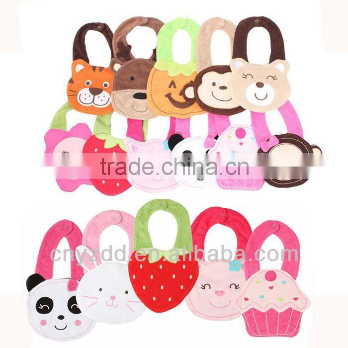 Bibs for Baby with Velcro/Terry Baby Bibs/Waterproof baby bibs