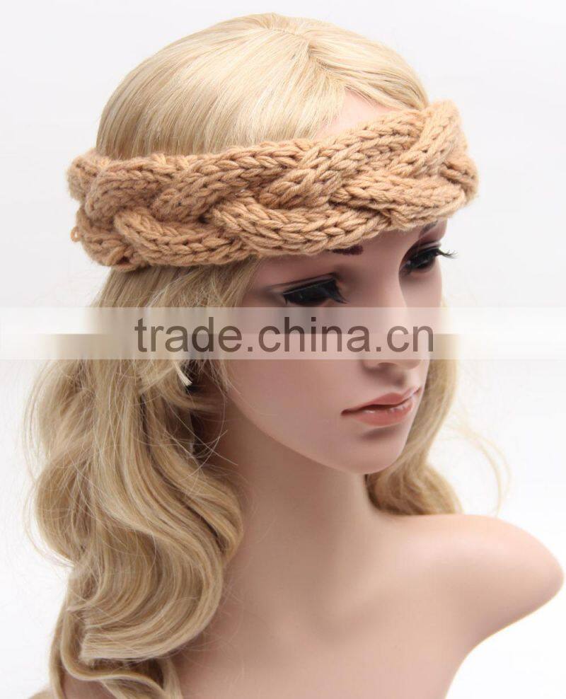 Wholesale Good Quality Fashion Trendy Lady Women's LOGO Custom Headband