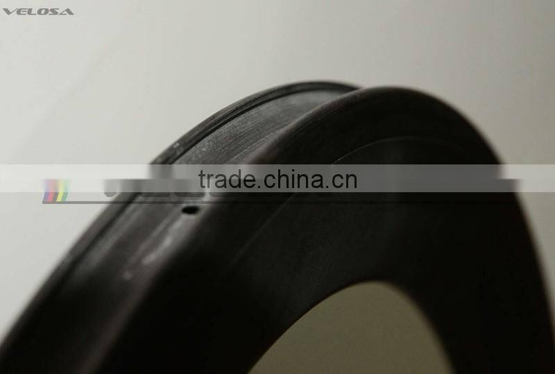 Velosa 700C carbon rims clincher 50mm depth offset rims,asymmetric carbon rims