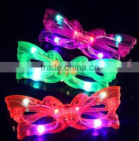 Funny Eyeglasses with Blinking Led Light Up Flashing Carnival Costumes Cosplay Accessories Fun Gifts disco