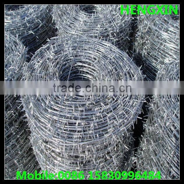 weight of barbed wire per meter length