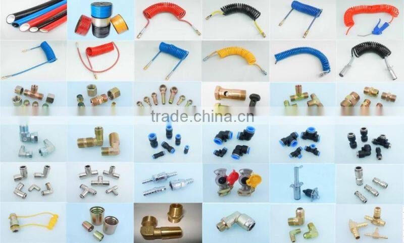 Changrong High quality carbon steel pneumatic quick coupling straight elbow tee coupling fitting
