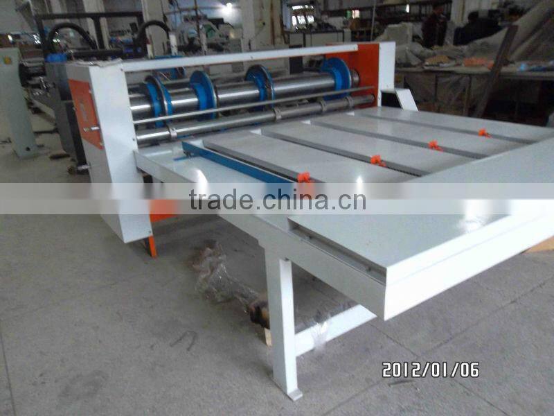 semi-auto slotter machine/corrugated carton package machine