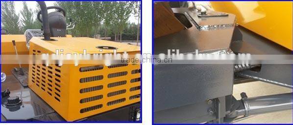3ton site truck dumper with turning rotary bucket,1.5cbm capacity