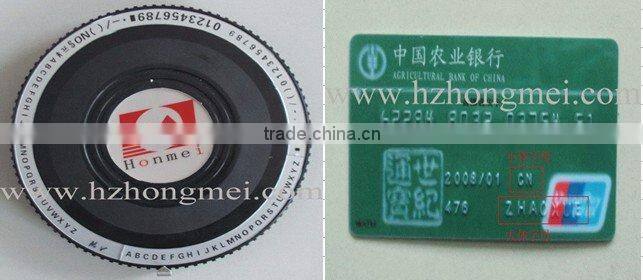 card indent machine for credit card,plastic card