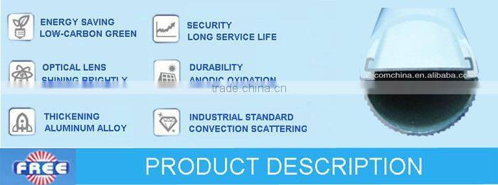 Housing design for led tube lamp fixture,aluminum alloy,T8 series,Freecom manufacturing