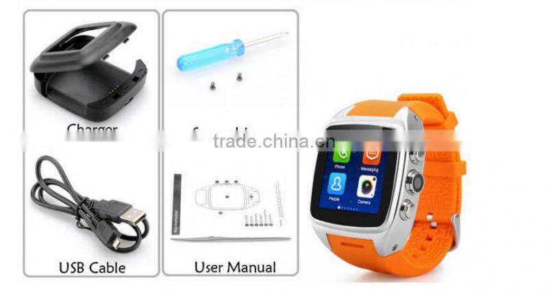 X01 2016 alibaba express waterproof GPS smart watch for mobile phone wifi bluetooth wrist smart watch for cell