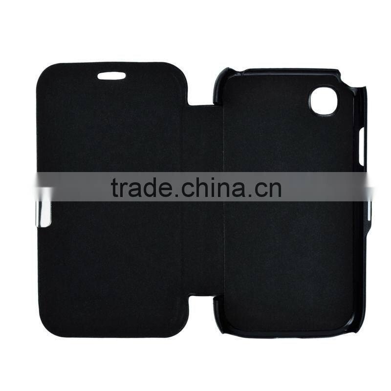 Book Style Lichee texture Flip PU leather case for LG L40