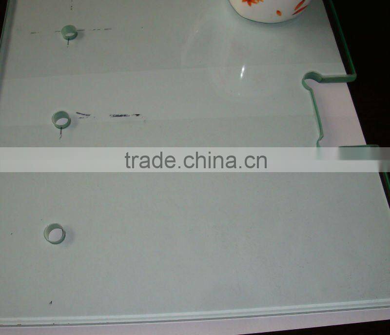 Glass curtain wall with hanging tempered glass CCC EN12150 ISO9001