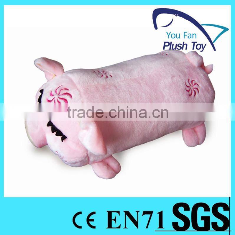 Manufacturer stuffed tiger shape plush hug pillow