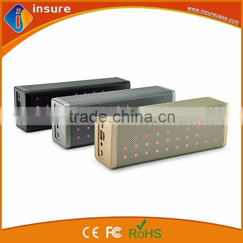 2016 hifi best bluetooth wireless speakers with flashing light
