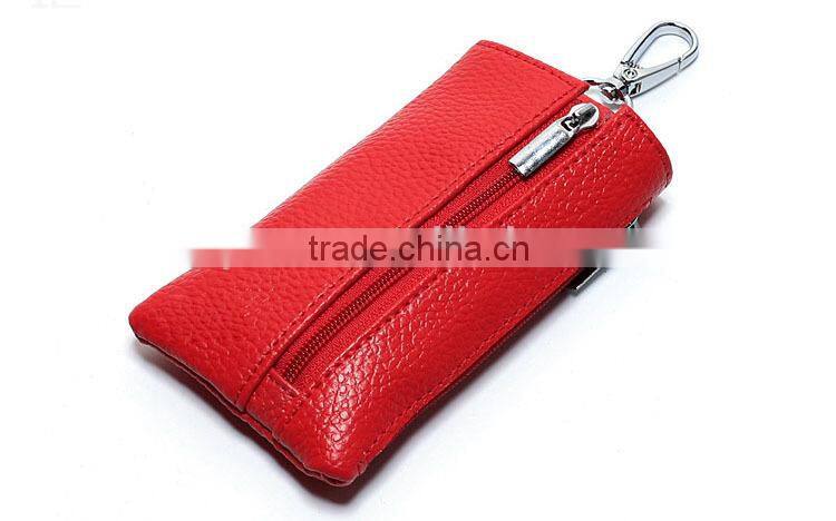 Direct manufacturer magnetic leather car key holder for multiple keys