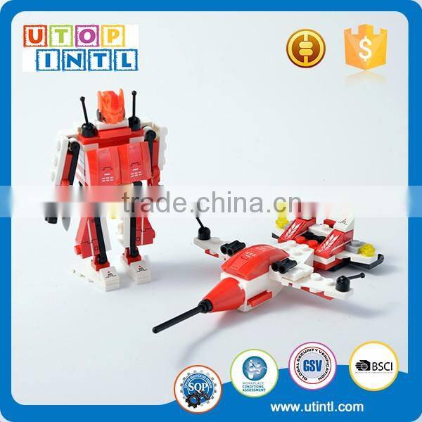 DIY building robot building block toy