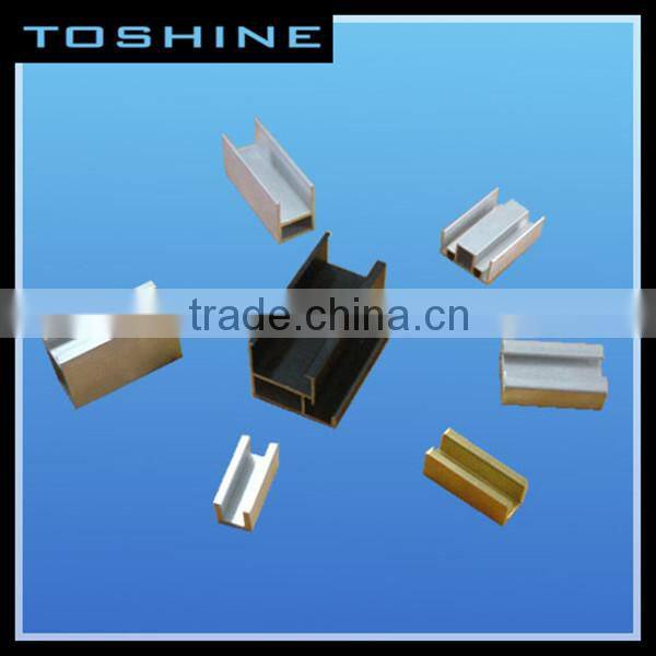 2014 New design roll aluminum extrusion profile from manufacturer