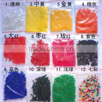 Different color and different size crystal soil selling at factory price