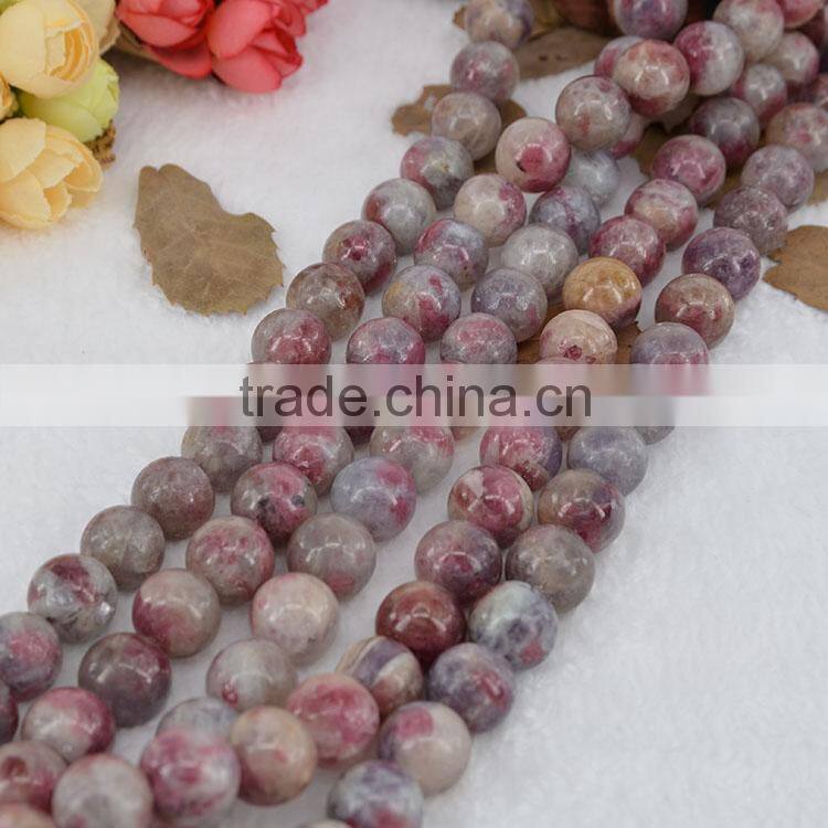 mom gift factory price nature gemstone red tourmaline beads