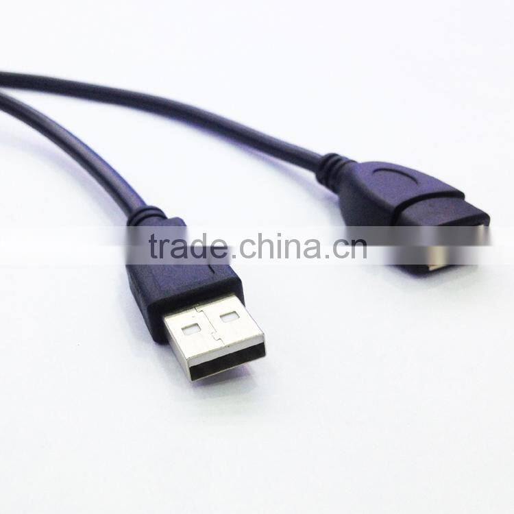 Manufactory usb line 2.0 ,usb to usb line with male to female connector