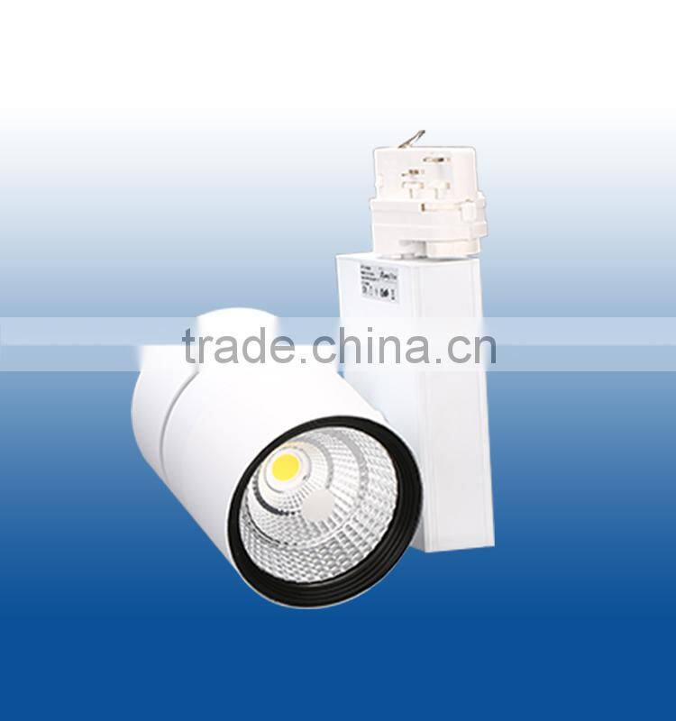 High lumen commercial led track light 15W/20W/25W/30W/35W/45W/56W high quality citizen cob led track light with 5 years warranty