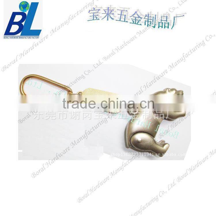 Custom arrow metal key chain clamps