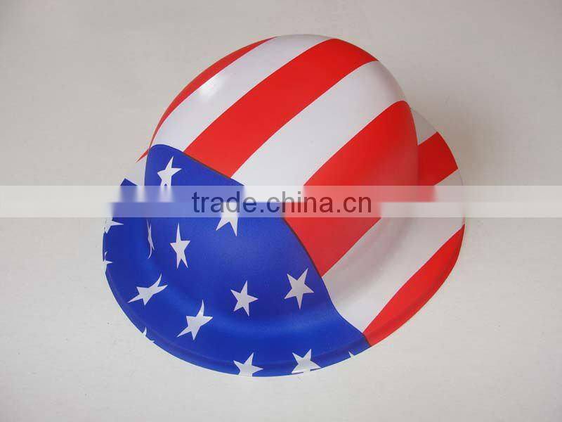 America flag glitter hat