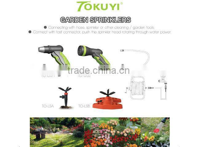 360 degrees irrigation sprinkler, direct inserted watering sprinkler, garden rotary sprinkler