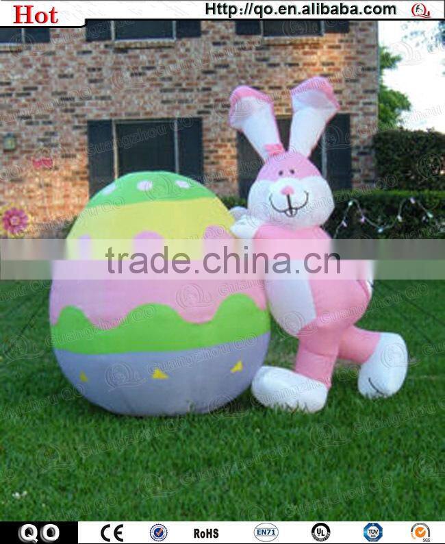 Promotion best design easter decoration inflatable rabbit