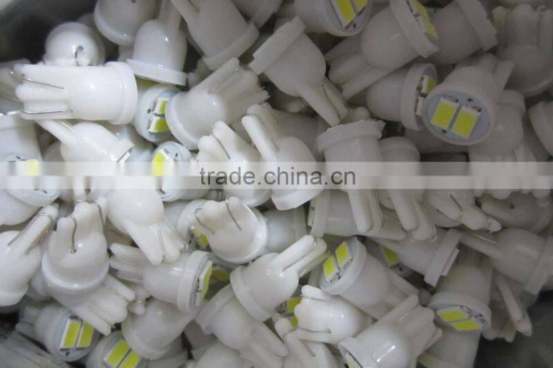 T10 2 SMD3528 white automobile bulbs Auto Lighting System LED light LED lamp