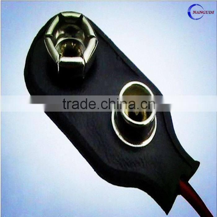 type I/T soft rubber 9V/12V/18V/27V snap lock connector