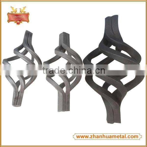Wrought Iron Baluster Basket Wrought Iron Decoration