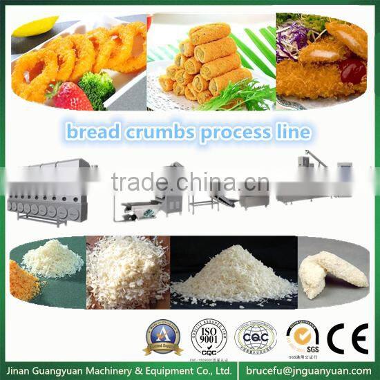 Breadcrumb processing line/machinery/equipment