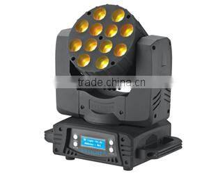 12*10W RGBW 4in1 Cree LED beam moving head light