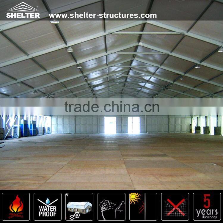 2016 Shelter Durable Aluminum Alloy Frame warehouse tent for storage workshop tent for sale
