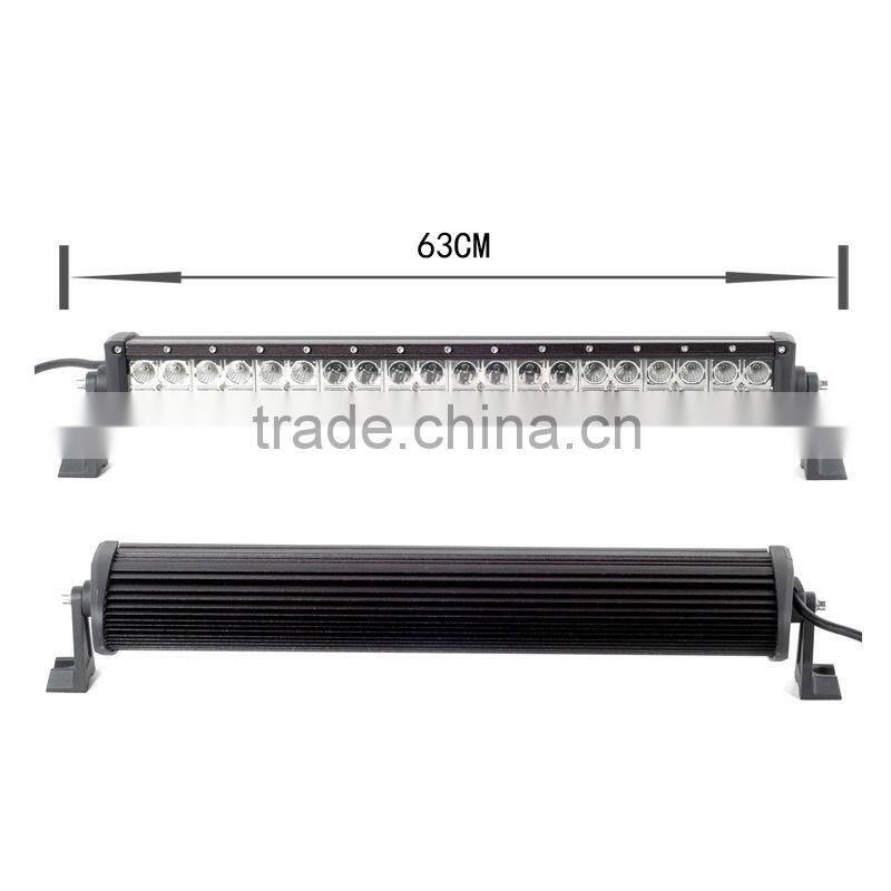 21.5inch 120W Amber/White Led Work Light Bar SPOT FLOOD Offroad 4WD UTE ATV SUV