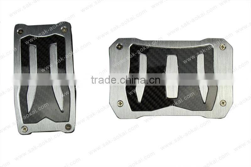 Carbon Fiber Fuel Brake Foot Pedal Universal