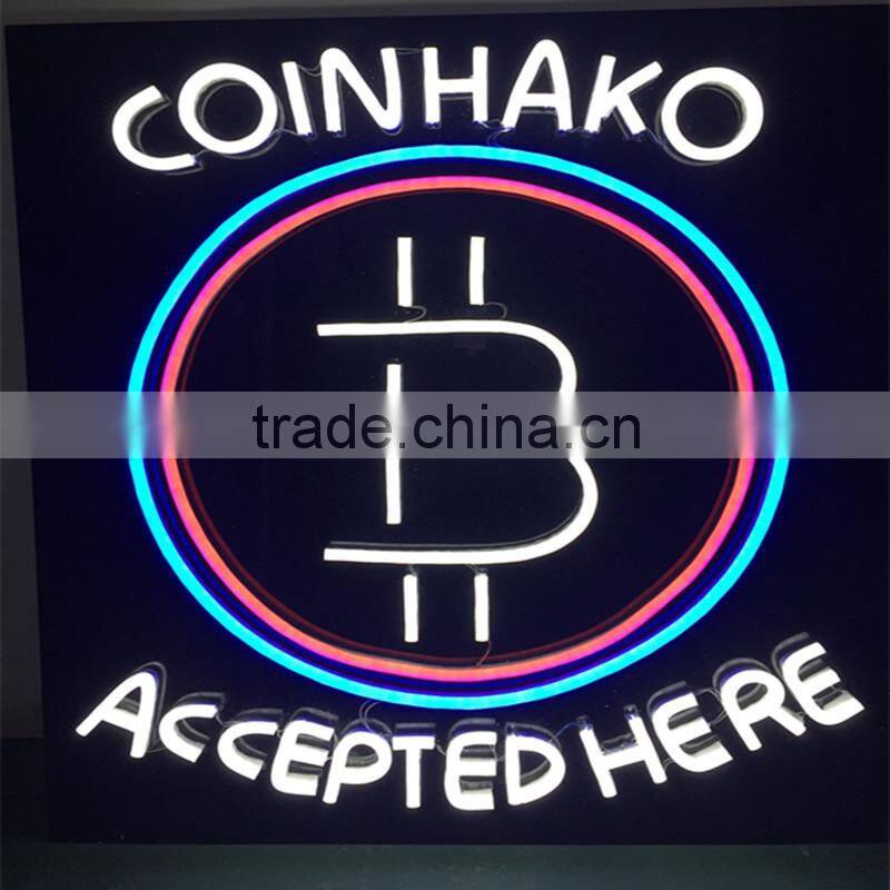 High Quality smd sign Neon open sign for christmas welcome sign