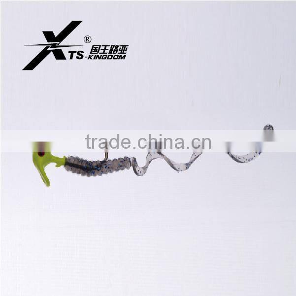 25mm 0.62g 6cm 2g High Quality Soft Fishing Lure Long Tail Fishing Bait Wholesale