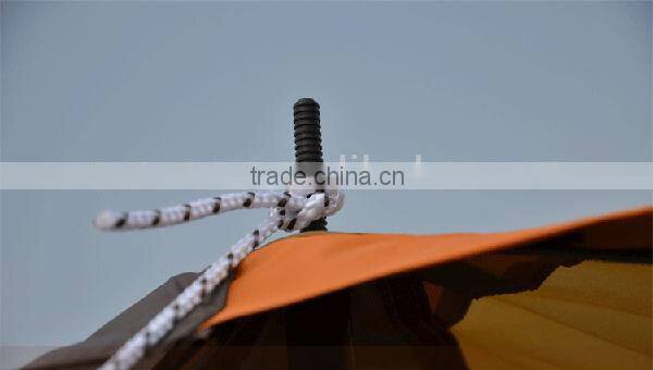 2015 New Style 1 Room 2 Door Big Family Double Layer 5 Person Automatic Camping Tent