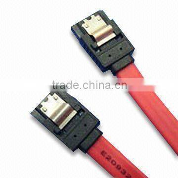 high quality sata cable with clips,sata backplane