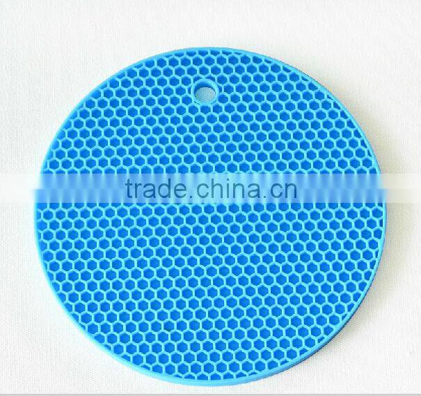 heat resistant anti slip silicone pot mat
