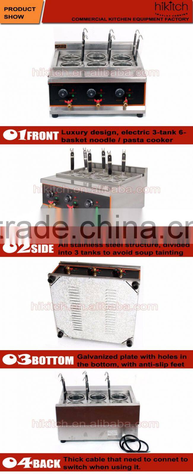 Restaurant equipment kitchen stainless steel luxury paspa cooker Chinese noodle cooker