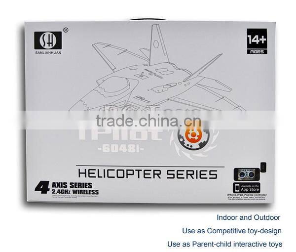 Top grade 6048I F22 aircraft 2.4G rc wifi drone helicopter professional.