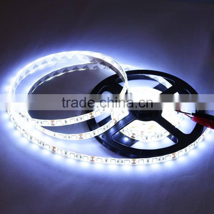 SMD 5050 Pure White Color led strip light waterproof flexible led strip