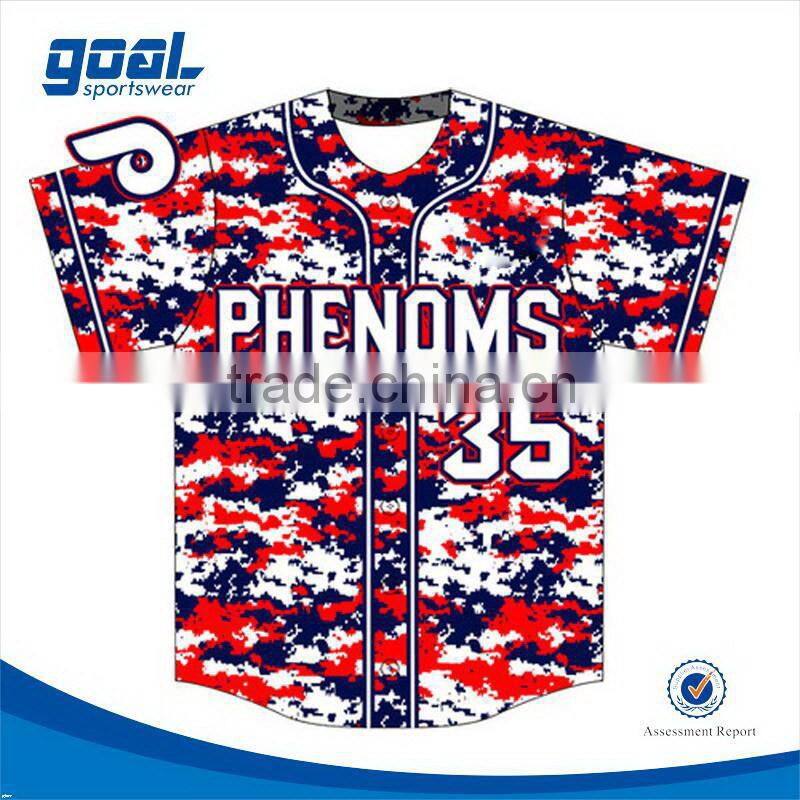 Oem china supplier baseball jersey blank for men jersey yarn