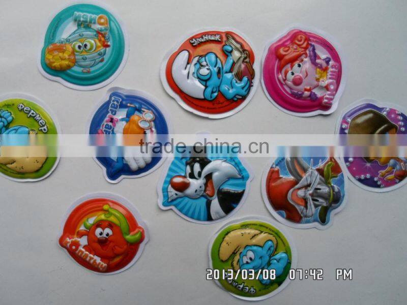 3D cartoon bubble stickers for kids 3d wallpaper stickers 3d stickers for wallroom decor kids 3d foam stickers