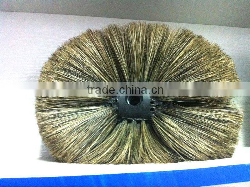 100% natural wild boar bristle and pig hair car wash and clean brush