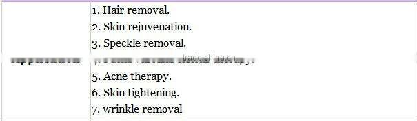 Vertical Hair Removal, Wrinke Removal ipl shr laser Beauty Device with Medical CE